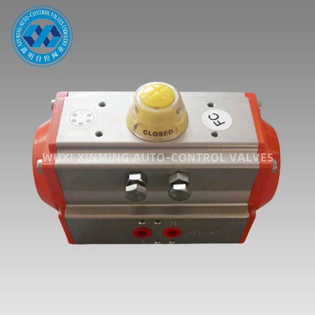 Actuador rotativo neumático de doble efecto AT