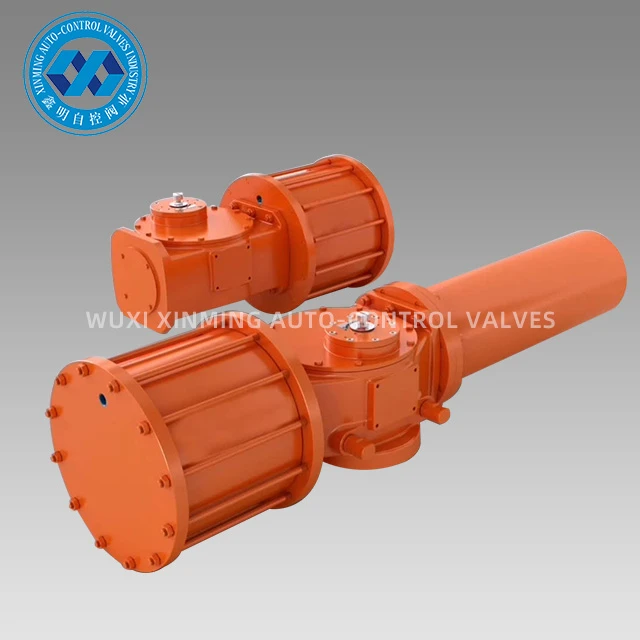 Actuador neumático de yugo escocés de gran torsión XM