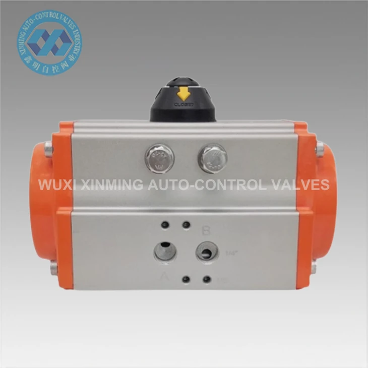Ball Valve With High Quality AT25/32/40 Double Acting Pneumatic Actuator