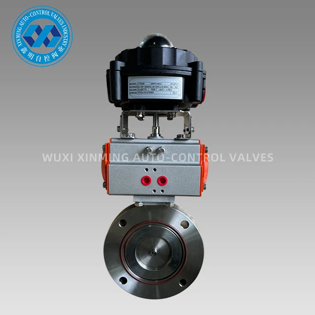 Pneumatic Actuator Vacuum Butterfly Valve