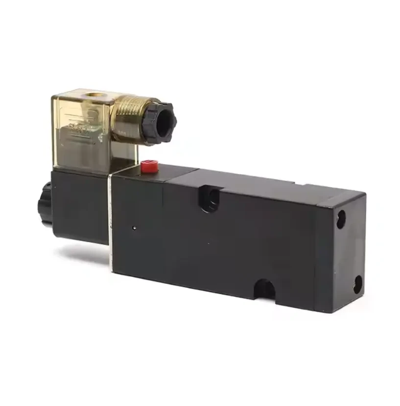Válvula solenoide del actuador neumático simple y doble