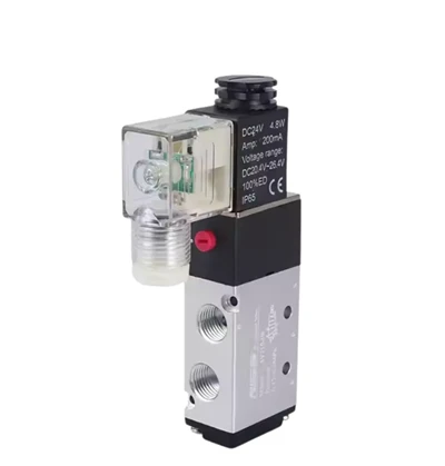 Equipo mecánico Válvula solenoide de control de aire neumático especial, de alta precisión