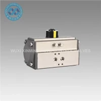 Actuador neumático de actuación simple/doble