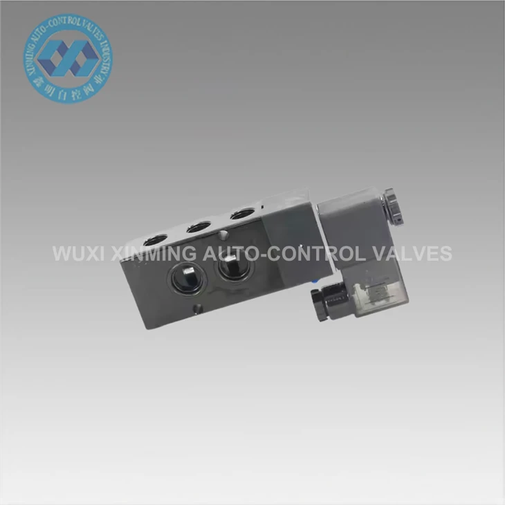 Válvula solenoide del actuador neumático de flujo bidireccional